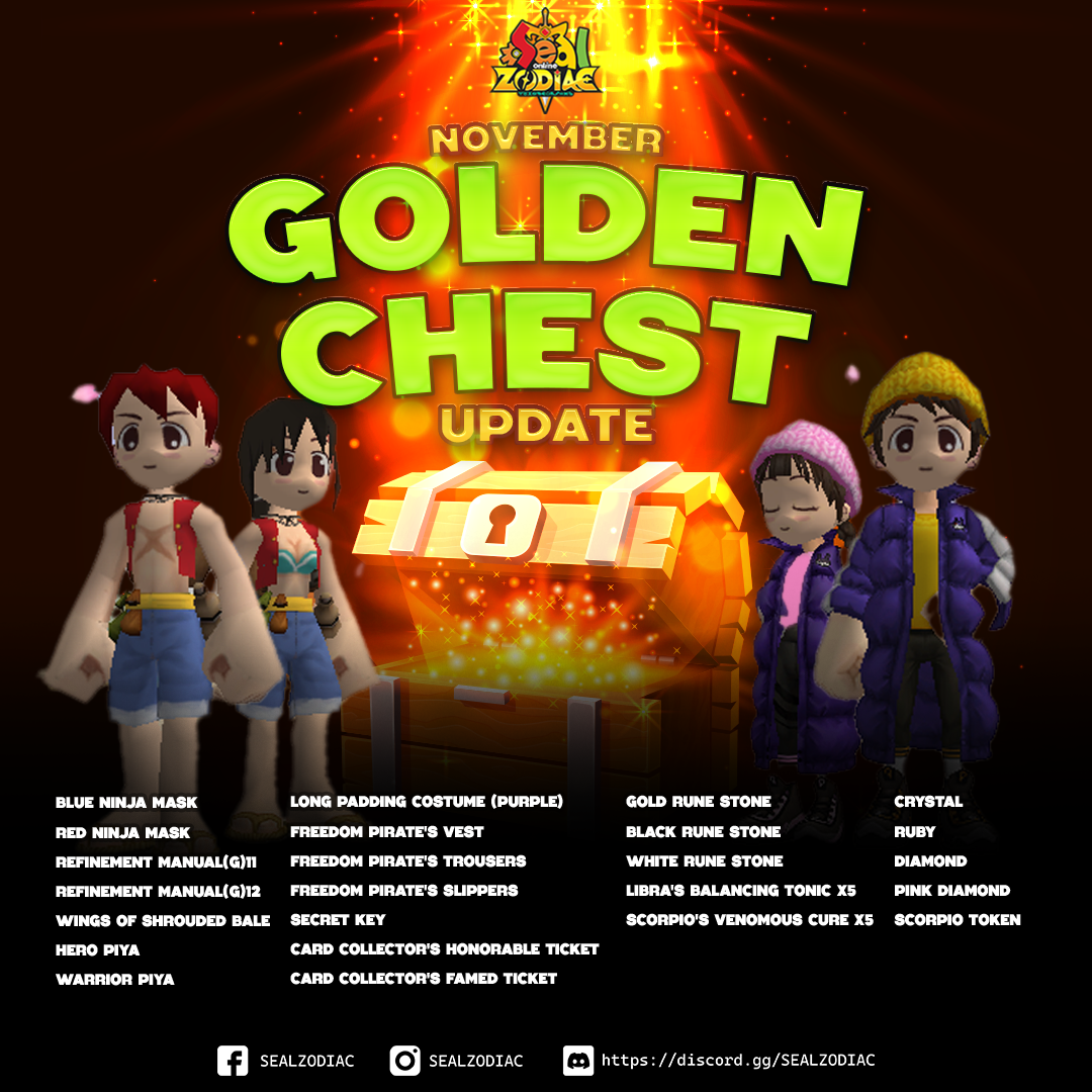 GOLDEN CHEST - NOVEMBER